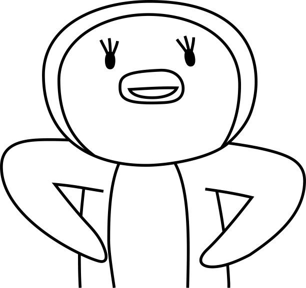 企鹅大纲，引导你的手指图片下载