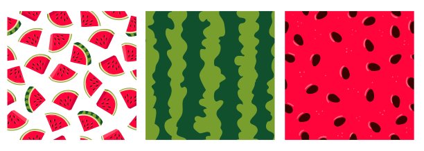 西瓜-向量组无缝模式。图片下载