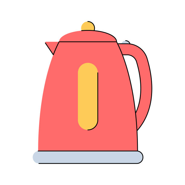 电热水壶、茶壶。图片下载
