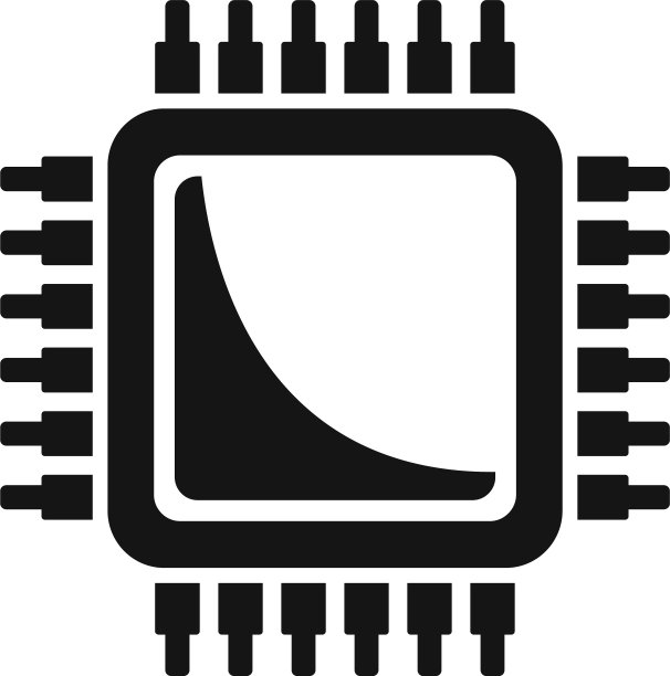 Nano处理器图标简约风格图片下载