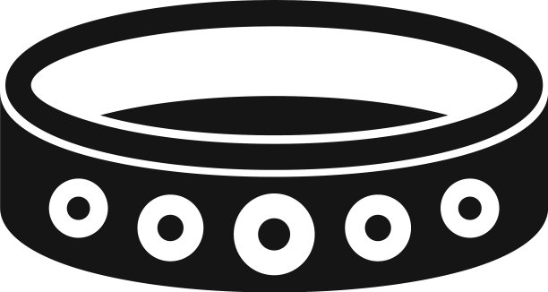 手镯配件图标简约风格图片下载