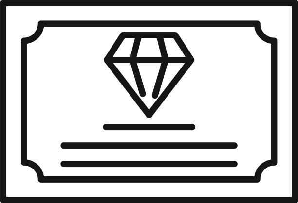 框菱形图标轮廓样式图片下载