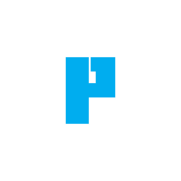 字母P Logo设计图片下载