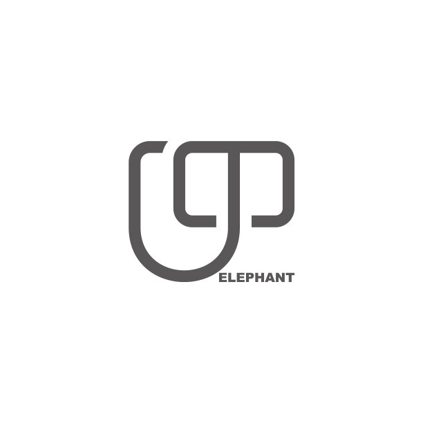 字母简单抽象的象形符号图片下载