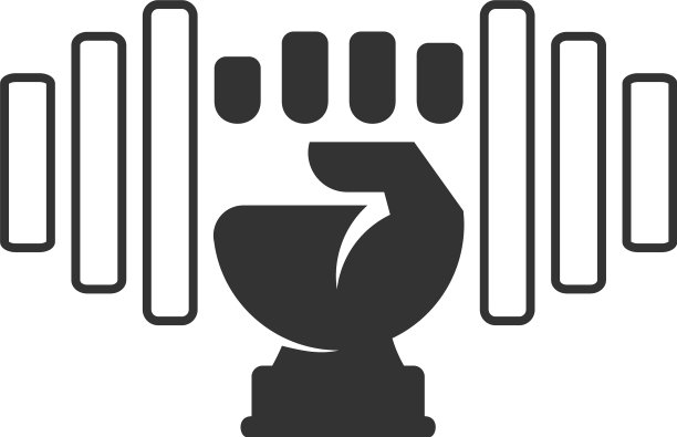 标志哑铃哑铃线设计图片下载