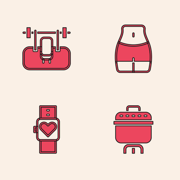 设置烹饪锅长凳与须女子腰图片下载