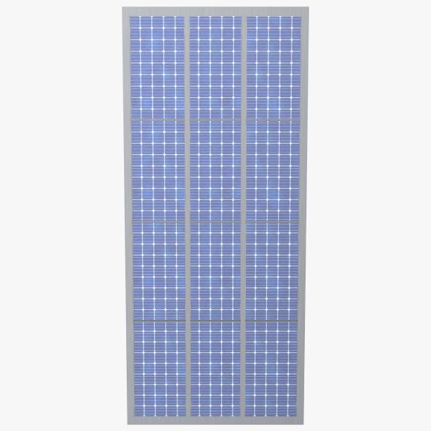 带太阳能板的停车场图片下载