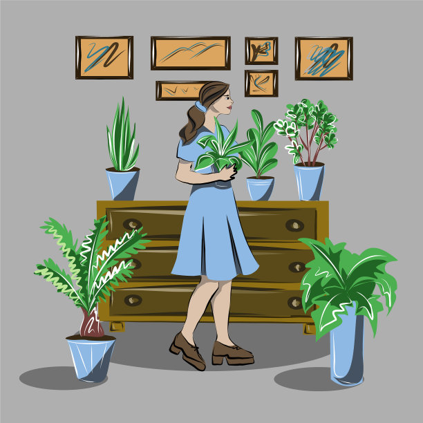 室内盆栽图片下载