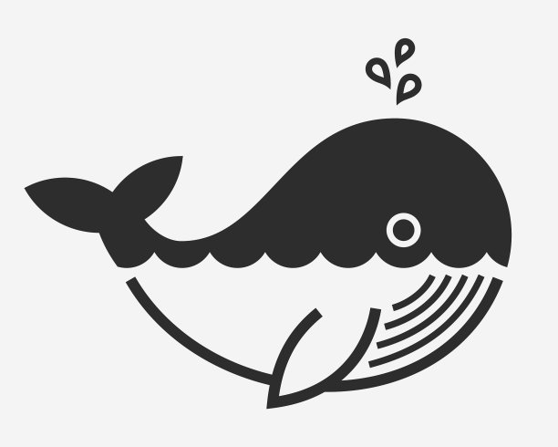 蓝鲸漂浮在海洋海洋哺乳动物图片下载