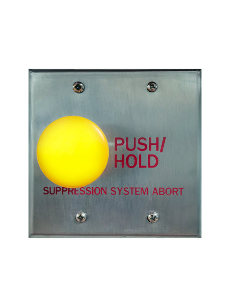 火灾报警红框隔离在白色背景上，用于警告和安全系统。剪切路径。图片下载