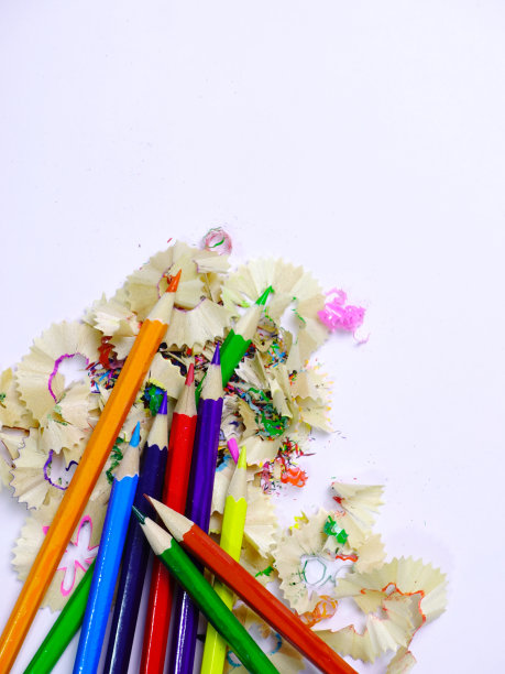 彩色铅笔。图片下载