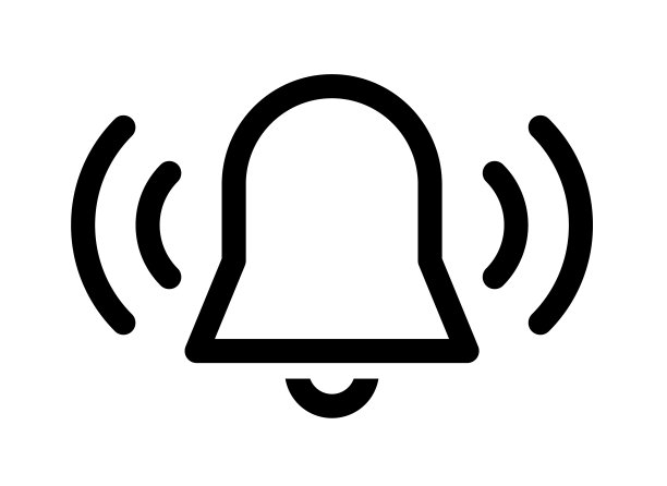响铃声音矢量图标图片下载