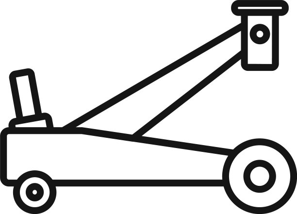 千斤顶图标轮廓样式图片下载