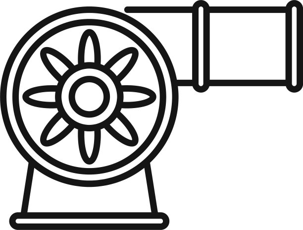 管道通风图标轮廓样式图片下载