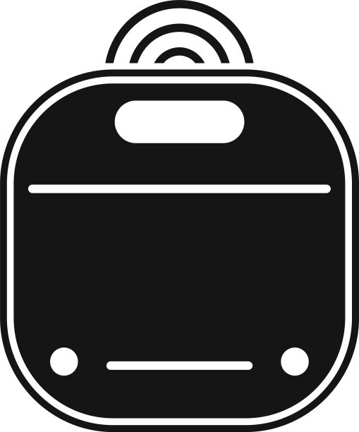 智能体重秤设备简约风格图标图片下载
