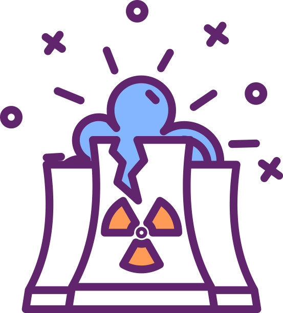 工业事故RGB彩色图标图片下载