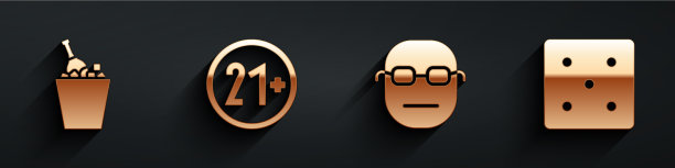 把香槟酒放在冰桶里21加扑克牌图片下载