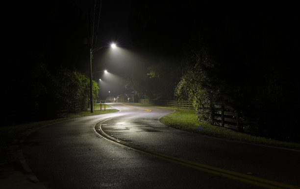 佛罗里达州盖恩斯维尔的蜿蜒道路图片下载