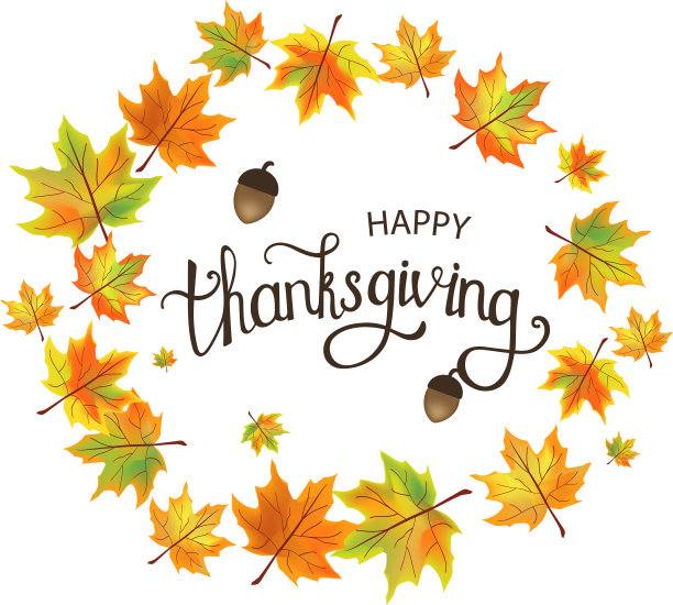 感恩节排版设计快乐图片下载