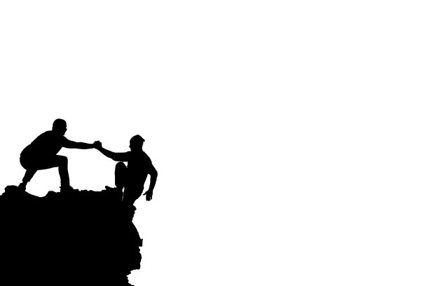 男人帮助他的朋友图片下载