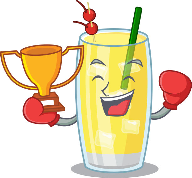 优雅的拳击冠军鸡尾酒图片下载