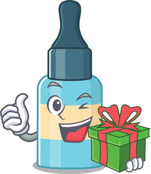 一个卡通人物的发油大礼盒图片下载