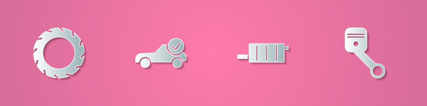 集纸切车轮胎车轮的汽车维修检查图片下载