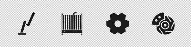 设置汽车挡风玻璃刮水器散热器冷却系统图片下载