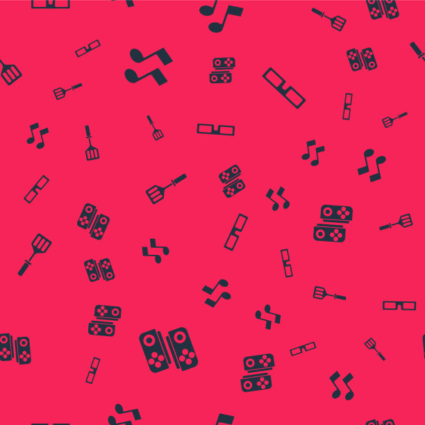 设置手柄音乐、音符、调音、刮刀和电影图片下载