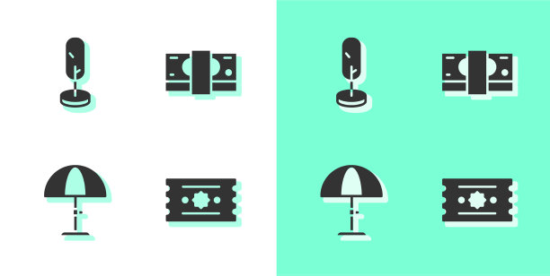 设票树和太阳保护伞图片下载