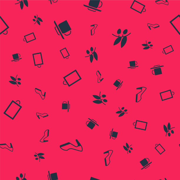 设置女人鞋咖啡杯图片和橄榄图片下载