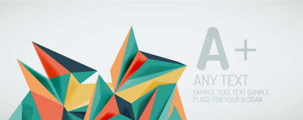 三角形几何背景低多边形3d图片下载