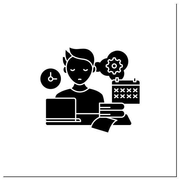 反抗者拖延症患者字形图标图片下载