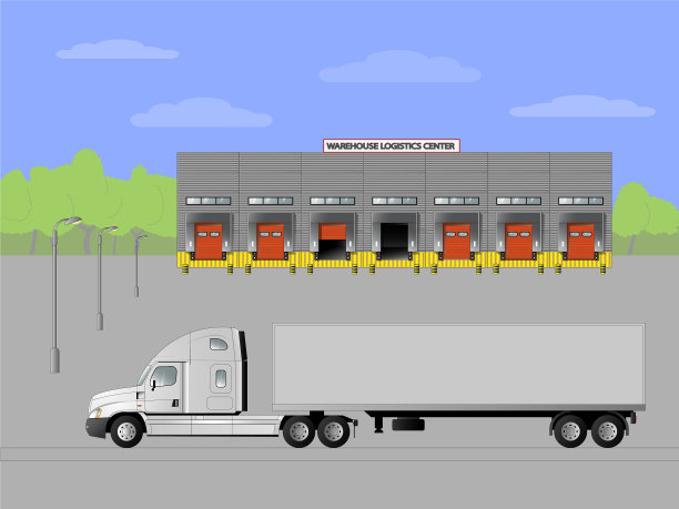 仓储物流中心图片下载