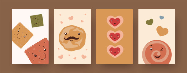 当代艺术海报的收集与饼干和饼干图片下载