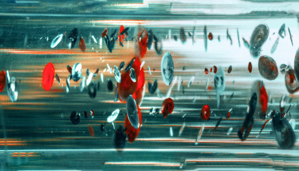 玻璃透明灯夜灯内碟和气泡。抽象，背景，选择性软焦点图片下载