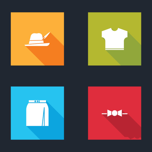 设置啤酒节帽子t恤裙子和蝴蝶结图片下载