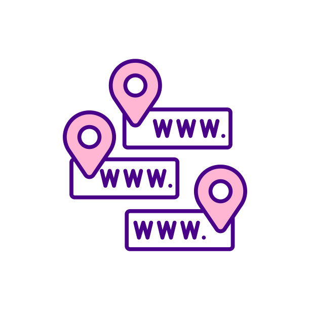 多渠道电子商务RGB彩色图标图片下载