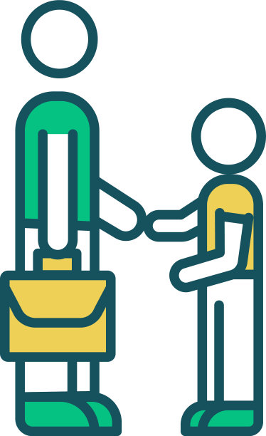 青年社工RGB颜色图标图片下载