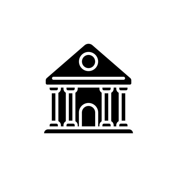 银行图标在标志类型图片下载