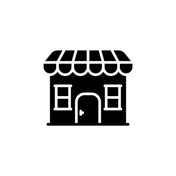 标志中的零售店图标图片下载