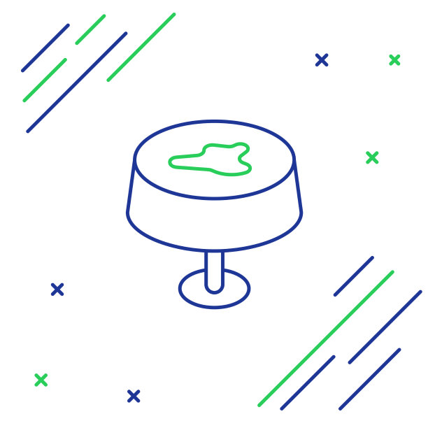 桌布图标上的线条污点被隔离图片下载