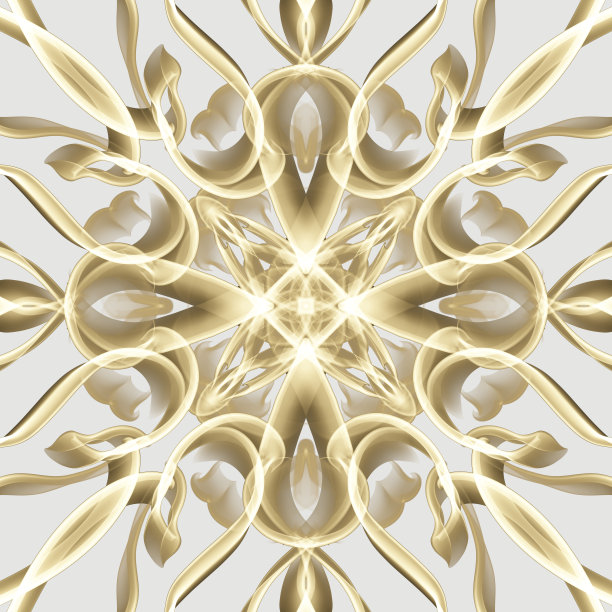 无缝观赏抽象花卉图案图片下载