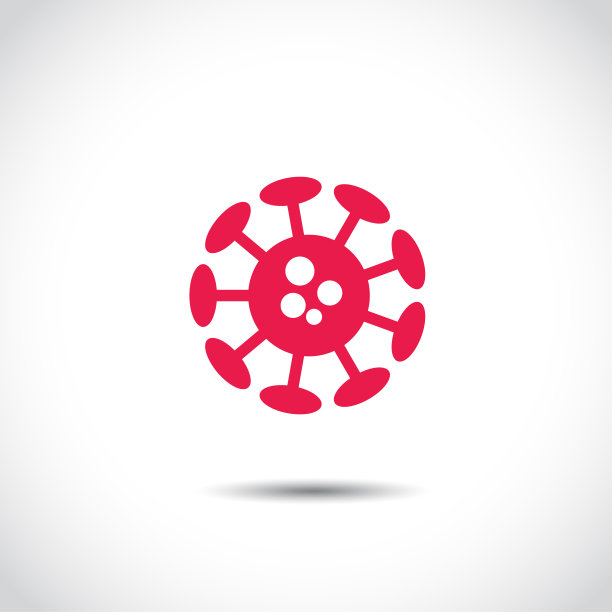病毒图标说明矢量符号符号、covid-19病毒或冠状病毒。病毒的概念。细菌和细菌、引起疾病的微生物、细胞癌、微生物、病毒、真菌。图片下载