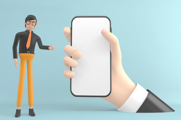 商人模拟的背景放置产品图像。三维渲染图片下载