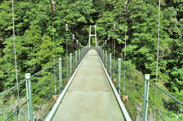 长野县饭田市天龙峡风景区景色图片下载