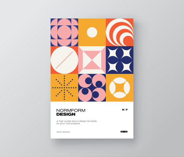 后现代设计封面模型图片下载