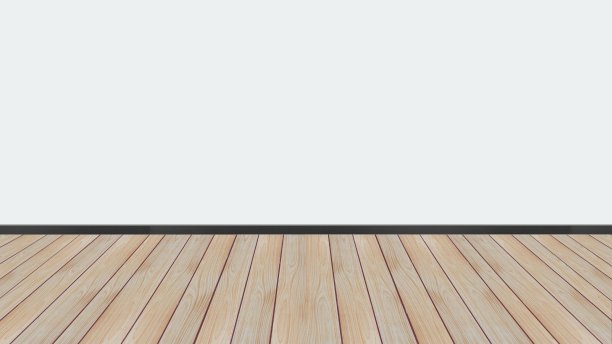 空木地板房间与墙背景，房间图片下载