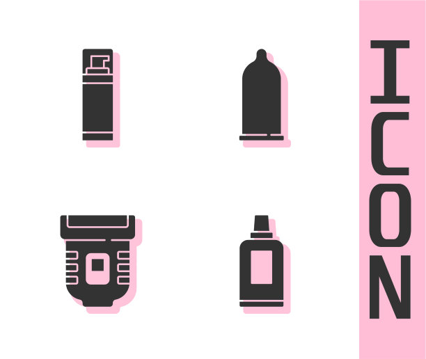 设定瓶清洁剂剃须凝胶泡沫图片下载