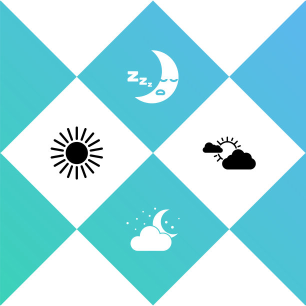 日落云与月亮和星星月亮图标和图片下载